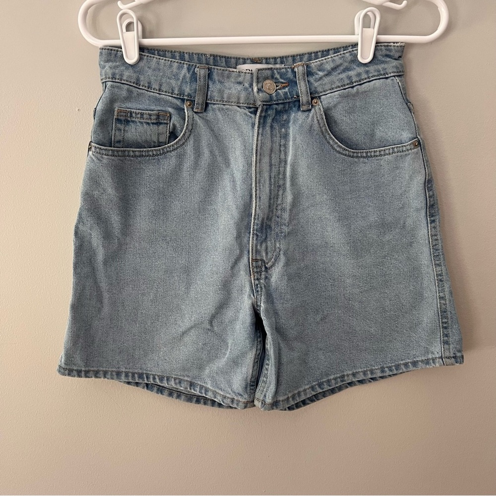 Zara Light Blue Jean Shorts
